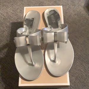Michael Kors jelly slides